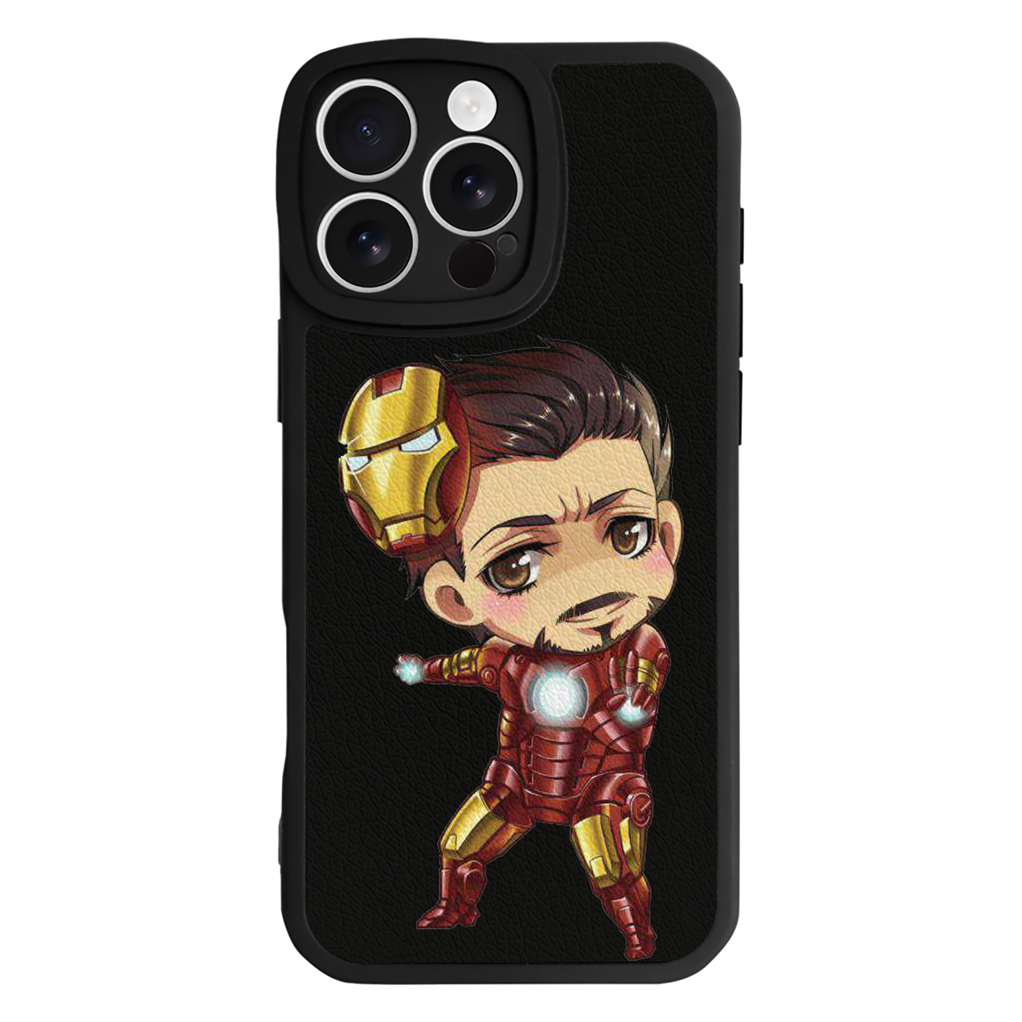 （画像用） アベンジャーズ The Avengers 【iPhone 16シリーズ対応】シリコンスマホケース（レザー調） 材質：シリコン